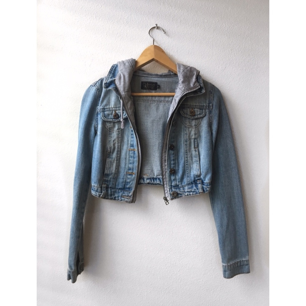 Denim Crop Jacket